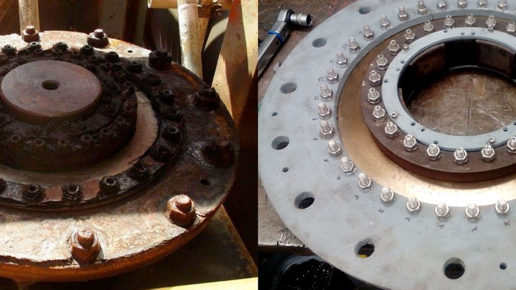 Before and afrer bearing